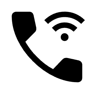 Wifi Calling Bar 3 Fill Icon from Outlined Fill - Material Symbols Set