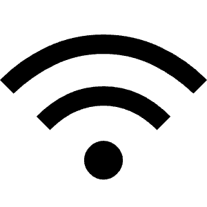 Wifi Fill Icon from Outlined Fill - Material Symbols Set