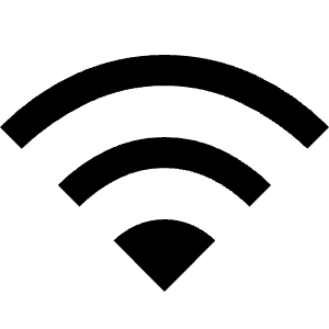 Wifi Icon from Sharp Line - Material Symbols Set