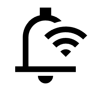 Wifi Notification Icon from Sharp Line - Material Symbols Set