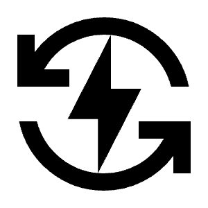 Wireless Charging Icon from Material Pro Line Set