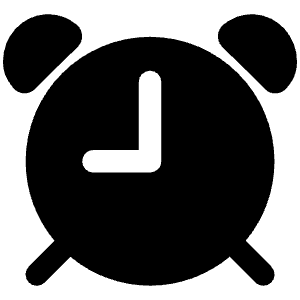 Alarm Icon from Ionic Filled Set
