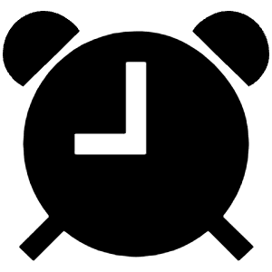 Alarm Sharp Icon from Ionic Sharp Set