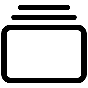 Albums Outline Icon from Ionic Outline Set