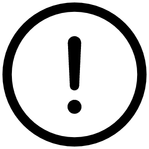 Alert Circle Outline Icon from Ionic Outline Set