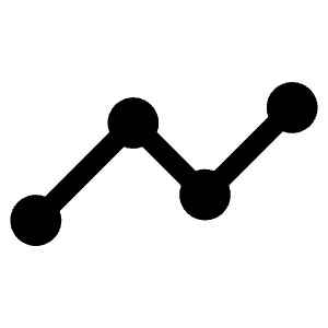 Analytics Icon from Ionic Filled Set