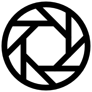 Aperture Outline Icon from Ionic Outline Set