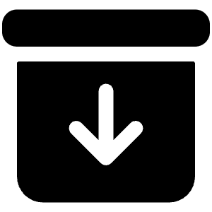 Archive Icon from Ionic Filled Set