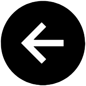 Arrow Back Circle Sharp Icon from Ionic Sharp Set