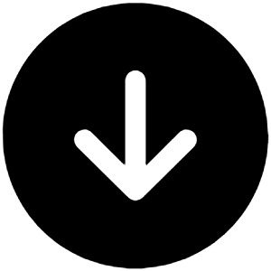 Arrow Down Circle Icon from Ionic Filled Set