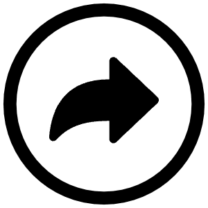 Arrow Redo Circle Outline Icon from Ionic Outline Set