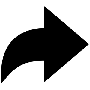 Arrow Redo Sharp Icon from Ionic Sharp Set