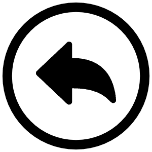 Arrow Undo Circle Outline Icon from Ionic Outline Set