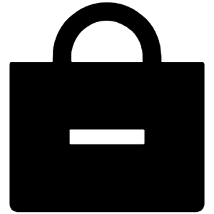 Bag Remove Sharp Icon from Ionic Sharp Set