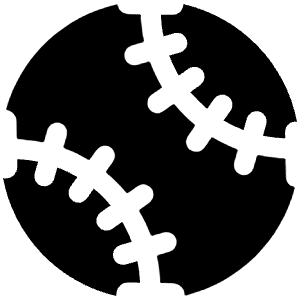 Baseball Icon from Ionic Filled Set