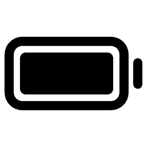 Battery Full Icon from Ionic Filled Set