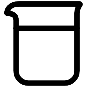 Beaker Outline Icon from Ionic Outline Set