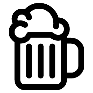 Beer Outline Icon from Ionic Outline Set