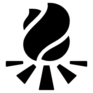 Bonfire Sharp Icon from Ionic Sharp Set