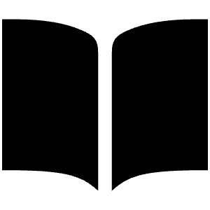 Book Sharp Icon from Ionic Sharp Set