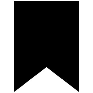 Bookmark Sharp Icon from Ionic Sharp Set