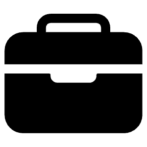 Briefcase Icon from Ionic Filled Set