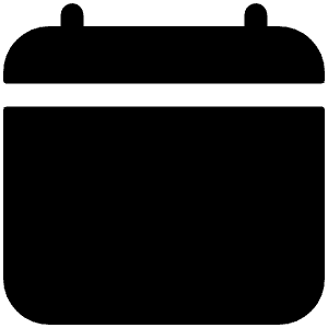 Calendar Clear Icon from Ionic Filled Set