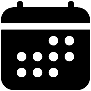 Calendar Icon from Ionic Filled Set