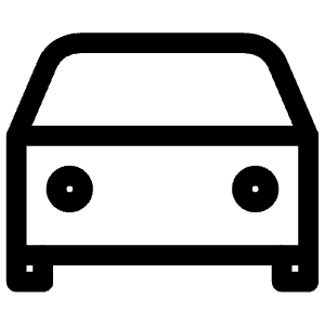 Car Outline Icon from Ionic Outline Set