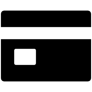 Card Sharp Icon from Ionic Sharp Set