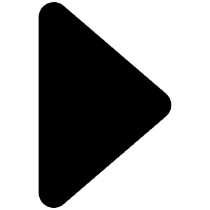 Caret Forward Outline Icon from Ionic Outline Set
