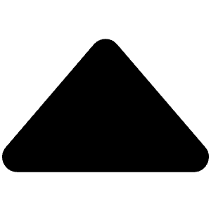 Caret Up Outline Icon from Ionic Outline Set