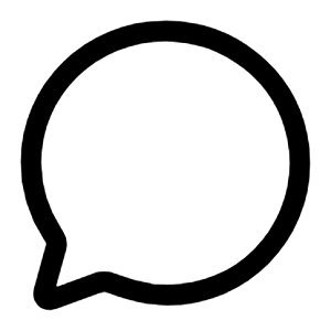 Chatbubble Outline Icon from Ionic Outline Set