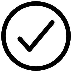 Checkmark Circle Outline Icon from Ionic Outline Set