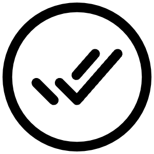 Checkmark Done Circle Outline Icon from Ionic Outline Set