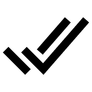 Checkmark Done Sharp Icon from Ionic Sharp Set