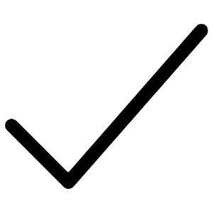 Checkmark Outline Icon from Ionic Outline Set