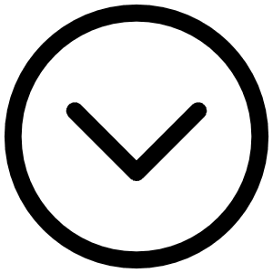 Chevron Down Circle Outline Icon from Ionic Outline Set