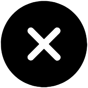 Close Circle Icon from Ionic Filled Set