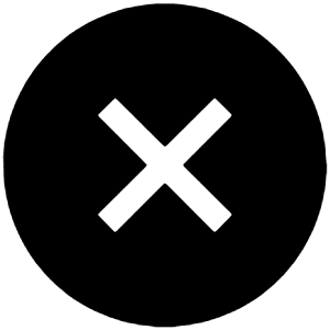 Close Circle Sharp Icon from Ionic Sharp Set