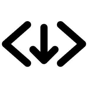 Code Download Icon from Ionic Filled Set