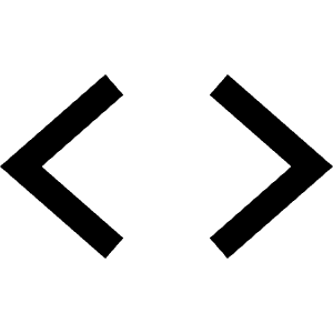 Code Sharp Icon from Ionic Sharp Set