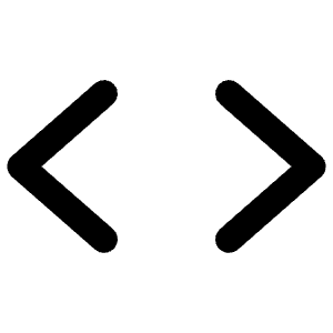 Code Icon from Ionic Filled Set