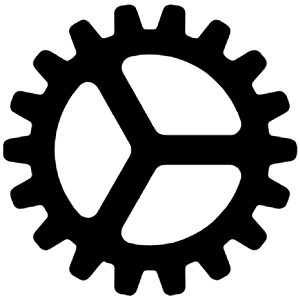 Cog Icon from Ionic Filled Set