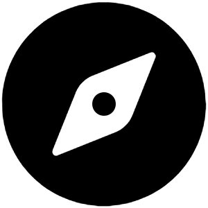 Compass Icon from Ionic Filled Set