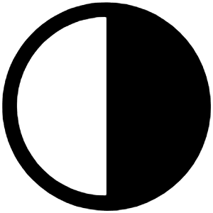 Contrast Icon from Ionic Filled Set