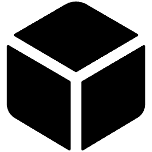 Cube Icon from Ionic Filled Set