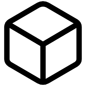 Cube Outline Icon from Ionic Outline Set