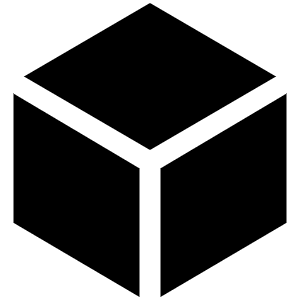 Cube Sharp Icon from Ionic Sharp Set
