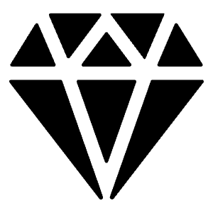 Diamond Icon from Ionic Filled Set